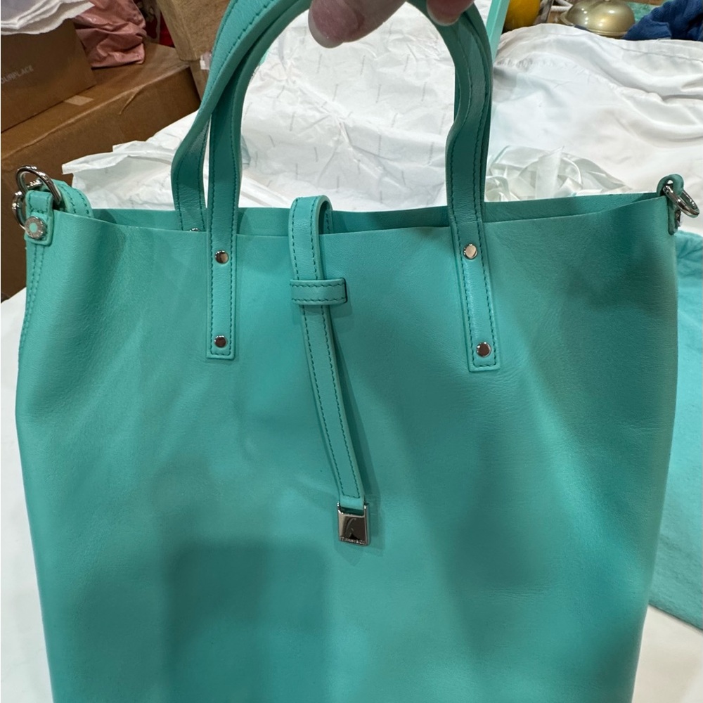 Tiffany & Co. Limited Edition Italian Leather tote. New W/tags